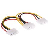 Molex Power Çoğaltıcı 2 Li Power Çoklayıcı Kasa 4 Pin Power Çoğaltıcı 18 cm Ide Power Çoğaltıcı