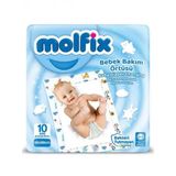 Molfix 10x3 30 Adet Bebek Bakım Örtüsü