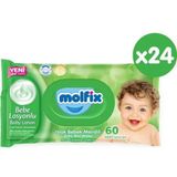 Molfix 24'lü Set 60 Yaprak Islak Havlu