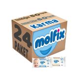 Molfix 24'lü Set İzotonik Karma Islak Havlu Mendil