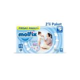 Molfix 5 Numara Junior 11-18kg Bebek Bezi, 96 Adet, 2'li Paket