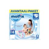 Molfix Bebek Bezi 4+ Beden Maxi Plus 9-16 kg, 52'li Avantajlı Paket