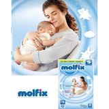 Molfix Bebek Bezi Ultra Fırsat Paketi x Large 6 No 62 Adet - 6 Beden 40 Adet