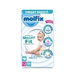 MOLFİX Molfix 3 Numara Midi Premium Ultra Fırsat Cırtlı Bebek Bezi