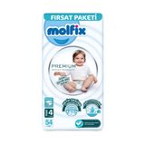 MOLFİX Molfix Oks Premium Cırtlı Bebek Bezi 4 Beden, 7-14 kg