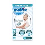 MOLFİX Molfix Premium 3 Beden Bebek Bezi, 4-9 kg