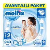 Molfix No:2 Mini 240 Adet Bebek Bezi