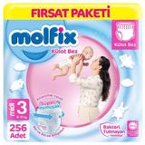 Molfix No:3 Midi 256 Adet Külot Bebek Bezi