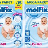 Molfix No:3 Midi 280 Adet Bebek Bezi