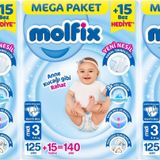 Molfix No:3 Midi 420 Adet Bebek Bezi