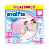 Molfix No:4 Maxi 56 Adet Külot Bebek Bezi