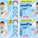 Molfix No:5 Junior 400 Adet Bebek Bezi