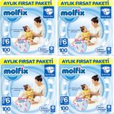 Molfix No:6 XLarge 400 Adet Bebek Bezi