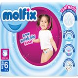 Molfix No:6 XLarge 76 Adet Külot Bebek Bezi