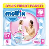 Molfix No:7 XXLarge 81 Adet Külot Bebek Bezi