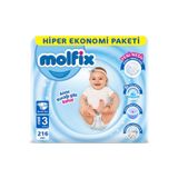 Molfix Premium Oksijen Teknolojisi 6 Beden Bebek Bezi, 108 Adet, Avantajlı Paket