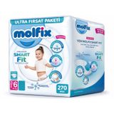 Molfix Premium Smart Fit No:6 XLarge 270 Adet Bebek Bezi