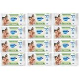 Molfix Sensitive Islak Mendil 720 Yaprak 12 Paket Bebekler İçin Dermatolojik Test Edilmiş