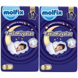 Molfix Sweet Dreams Tatlı Rüyalar 5 Numara Junior 116 Adet Bebek Bezi