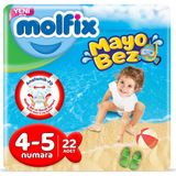 Molfix Swimming Pants 4-5 Numara 22 Adet Mayo Bebek Bezi