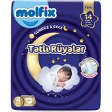 Molfix Tatlı Rüyalar Bebek Bezi Maxi 76 Adet - 4 Beden (7 - 14 kg)