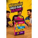 Molfy Çabuk Reflex Kutu Oyunu Dürüm Koç Kuş Kutu Oyunları Kart Oyunları Parti Eğlence Aile Arkadaş Oyuncak