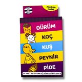 Molfy Çabuk Reflex Kutu Oyunu Dürüm Koç Kuş Peynir Pide Kart Oyunu Oyun Parti Eğlence Aile Arkadaş Oyunu