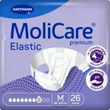 Molicare 8 Damla Emiş Kapasiteli Belbantlı Medium 3144 gr 26 Adet Hasta Bezi