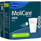 Molicare MOLİCARE MEN PAD 2 DAMLA ERKEK MESANE PEDİ 14 LÜ*6 PAKET