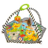 Molie Orman Macerası Aktivite ve Oyun Halısı - Renkli - 10 x 10 cm