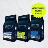 Moliendo Finest Coffee 3x250 gr Ekonomik Paket Öğütülmüş Filtre Kahve