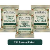 Moliendo Finest Coffee Moliendo Kolajenli Türk Kahvesi 100 g 3'lü Avantaj Paketi - 300 gr