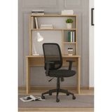 MoLife 258 Labimo Kitaplıklı Çalışma Masası Çam Renk Suntalam Malzeme ile Modern Tasarım Özellikli - 90 X 45 - Kahverengi