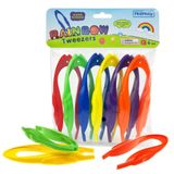 MoliMolly 6 Adet Plastik Renkli Kolay Kavranan Cımbız, Kolay Kavranan Bilim Sınıfı Aletleri Aksesuarları