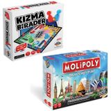 Molipoly Emlak Ticaret Oyunu Ve Kızma Birader 2'li Set