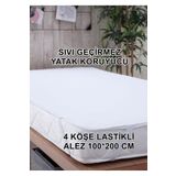 molisahome Alez Sıvı Geçirmez Yatak Koruyucu 4 Köşe Lastikli Alez Tek Kişilik & Çift Kişilik