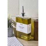 Molivet 750ml Silver Kapak Cam Yağdanlık-sosluk-sirkelik