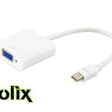 Molix Mini Display Port To Vga Çevirici Dönüştürücü Adaptör