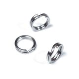 Molix Stainless Split Ring Size:8 10 Pcs