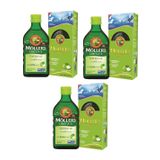 Möller's Omega-3 Elma Aromalı 3x250 ml Balık Yağı