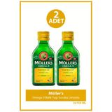 Möller's Omega-3 Limon Aromalı 2x150 ml Sıvı Balık Yağı
