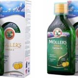 Möller's Omega-3 Limon Aromalı 2x250 ml Balık Yağı