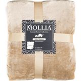 Mollia Çift Kişilik Battaniye Taş - 200 x 220 cm