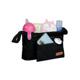 Mollsbaby Bebek Arabası Organizer Çantası Siyah