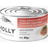 Molly Et Suyu Içinde Ton Balıklı ve Yengeçli