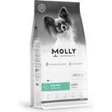 Molly Hypoallergenic Somonlu Mini Irk Yetişkin Köpek Kuru Maması 8 kg Hipoalerjenik Somon Balığı İçerikli Süper Premium - 1