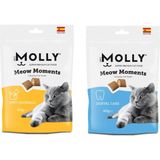 Molly Meow Moments 2 Çeşit Karma Kedi Ödül Maması 60 Gr. X 2 Adet