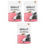 Molly Meow Moments Skin & Coat Deri ve Tüy Bakımı Kedi Ödül Maması 60 Gr. X 3 Adet