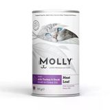 MOLLY Molly Pate Hindi ve Ördek Etli Kedi Konservesi 400 Gr