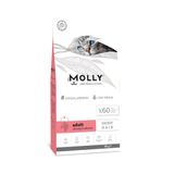 Molly Shiny Hair Somonlu ve Karidesli Düşük Tahıllı 15 kg Yetişkin Kedi Maması